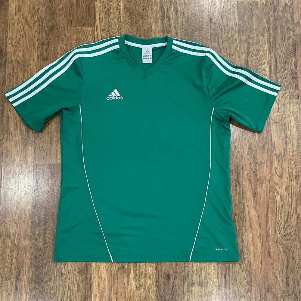 Adidas Soccer Jersey Sz Large (21.5x28)